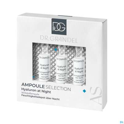 Dr.grandel Professional Collection Ampulle 3x3ml Hyaluron At Night 41673 9ml, A-Nr.: 4493755 - 01