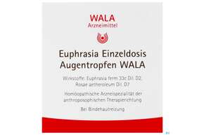 Euphrasia -wala Einzeldosis Augentropfen 0,5ml 5st, A-Nr.: 4967905 - 01