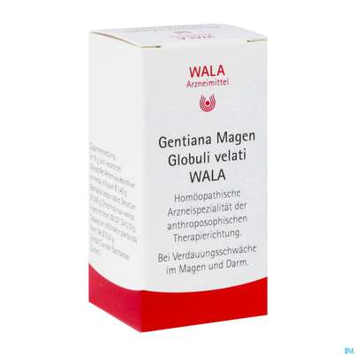 Sie sehen eine Packung Gentiana Magen Wala Globuli Velati 20g, Produktbild: 02 Gentiana Magen Wala Globuli Velati 20g, A-Nr.: 4480758 - 02