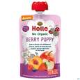 Holle Demeter Bio Fruechtepueree Ab 1 Jahr Berry Puppy Apfel Pfirsich/waldbeeren 100g, A-Nr.: 5080788 - 02