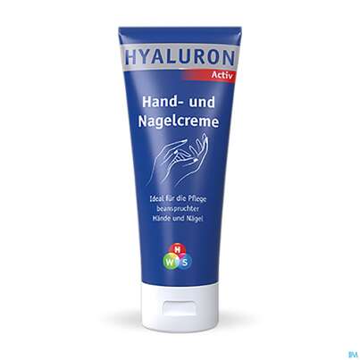 Sie sehen eine Packung Hws Hyaluron Activ Hand- Und Nagelcreme 75ml, Produktbild: 04 Hws Hyaluron Activ Hand- Und Nagelcreme 75ml, A-Nr.: 4847584 - 04