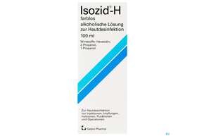 Isozid Alkoholische Lösung Z Hautdesinfektion H Farblos 100ml, A-Nr.: 0743190 - 01