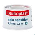 Wundverband Leukoplast Skin Sensitive Fixierverband Silikon Spule 2,5cmx 2,6m 76173 1st, A-Nr.: 5109865 - 05