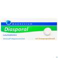 Sie sehen eine Packung Magnesium-diasporal Lutschtabl 50st, Produktbild: 01 Magnesium-diasporal Lutschtabl 50st, A-Nr.: 1306238 - 01