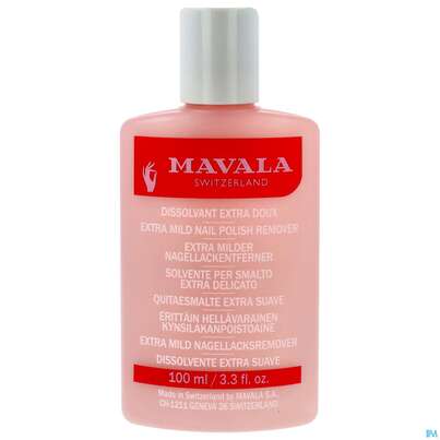 Sie sehen eine Packung Mavala Nagellackentferner Rosa 100ml, Produktbild: 01 Mavala Nagellackentferner Rosa 100ml, A-Nr.: 3054373 - 01