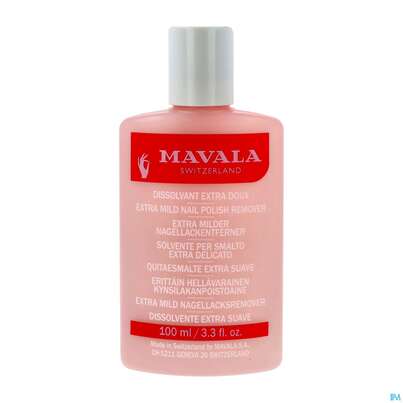 Sie sehen eine Packung Mavala Nagellackentferner Rosa 100ml, Produktbild: 02 Mavala Nagellackentferner Rosa 100ml, A-Nr.: 3054373 - 02