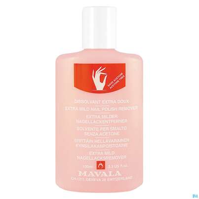 Sie sehen eine Packung Mavala Nagellackentferner Rosa 100ml, Produktbild: 03 Mavala Nagellackentferner Rosa 100ml, A-Nr.: 3054373 - 03
