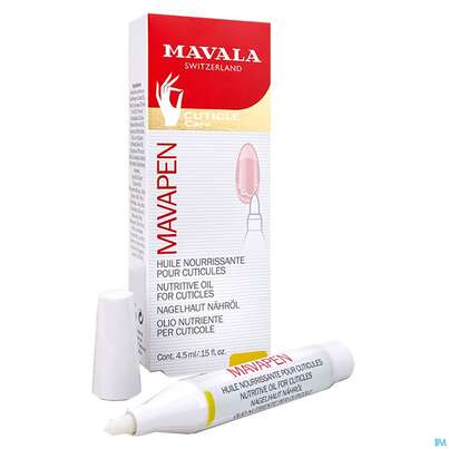 Sie sehen eine Packung Mavapen Nagelhautpflegeoel-stift 4,5ml, Produktbild: 11 Mavapen Nagelhautpflegeoel-stift 4,5ml, A-Nr.: 2976550 - 11