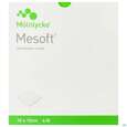 Sie sehen eine Packung Vlieskompressen Mesoft/set Steril 10x 10cm 10x2 20st, Produktbild: 01 Vlieskompressen Mesoft/set Steril 10x 10cm 10x2 20st, A-Nr.: 3322767 - 01