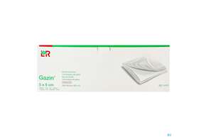 Mullkompressen Gazin Baumw.17faedig Steril 16fach 5x 5cm 50x5 250st, A-Nr.: 2384789 - 01