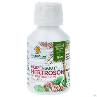 Sie sehen eine Packung Hertroson -sonnenmoor 100ml, Produktbild: 01 Hertroson -sonnenmoor 100ml, A-Nr.: 3633817 - 01