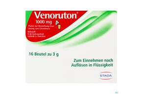Venoruton Pulver Z.herst.e.lösung Z Einnehmen 1000mg Beutel 16st, A-Nr.: 2439071 - 01