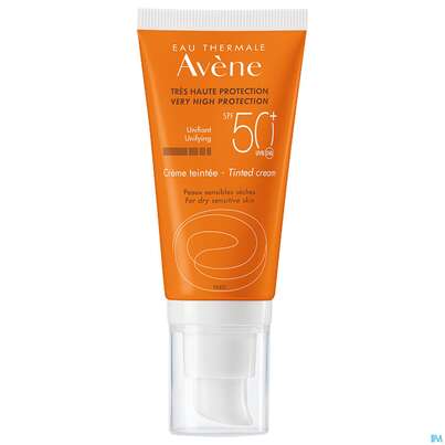 Avène Sunsitive Getönte Sonnencreme Spf 50+ 50ml, A-Nr.: 2840425 - 02