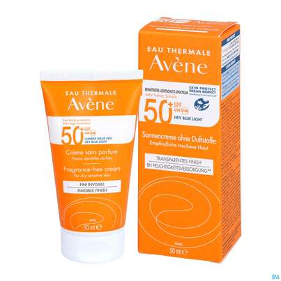 Avène Sonnencreme Spf 50+ Ohne Duftstoffe 50ml, A-Nr.: 2840419 - 08