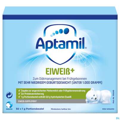 Aptamil Eiweisssupplement Plus 50x1g 1pk, A-Nr.: 5748200 - 02