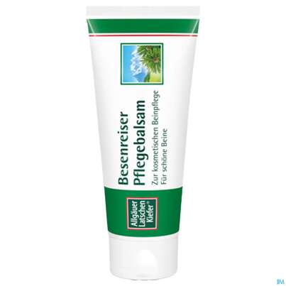 Sie sehen eine Packung Allgäuer Latschenkiefer Besenreiser Pflegebalsam 200ml, Produktbild: 02 Allgäuer Latschenkiefer Besenreiser Pflegebalsam 200ml, A-Nr.: 3996052 - 02