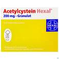 Sie sehen eine Packung Acetylcystein-hexal Granulat 200mg 20st, Produktbild: 01 Acetylcystein-hexal Granulat 200mg 20st, A-Nr.: 3771703 - 01