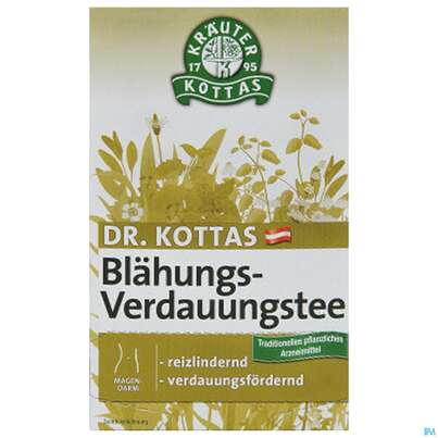 Sie sehen eine Packung Dr.Kottas Tee Blaehung-verdauung 20st, Produktbild: 01 Dr.Kottas Tee Blaehung-verdauung 20st, A-Nr.: 3886085 - 01
