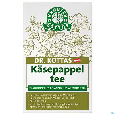 Sie sehen eine Packung Dr.Kottas Tee Kaesepappeltee 20st, Produktbild: 02 Dr.Kottas Tee Kaesepappeltee 20st, A-Nr.: 3886180 - 02