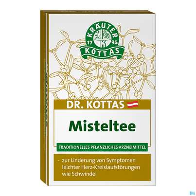 Sie sehen eine Packung Dr.Kottas Tee Mistel 20st, Produktbild: 01 Dr.Kottas Tee Mistel 20st, A-Nr.: 3886205 - 01