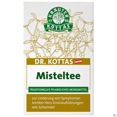 Sie sehen eine Packung Dr.Kottas Tee Mistel 20st, Produktbild: 02 Dr.Kottas Tee Mistel 20st, A-Nr.: 3886205 - 02