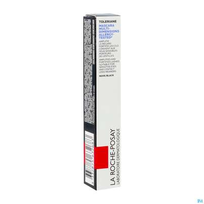 Sie sehen eine Packung La Roche Posay Mascara/toleriane Multi Dimension Schwarz 7,2ml, Produktbild: 02 La Roche Posay Mascara/toleriane Multi Dimension Schwarz 7,2ml, A-Nr.: 4569398 - 02
