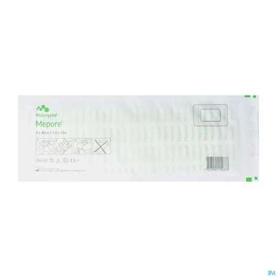 Sie sehen eine Packung Wundverband Mepore Steril 9x 30cm 1st, Produktbild: 02 Wundverband Mepore Steril 9x 30cm 1st, A-Nr.: 0804023 - 02