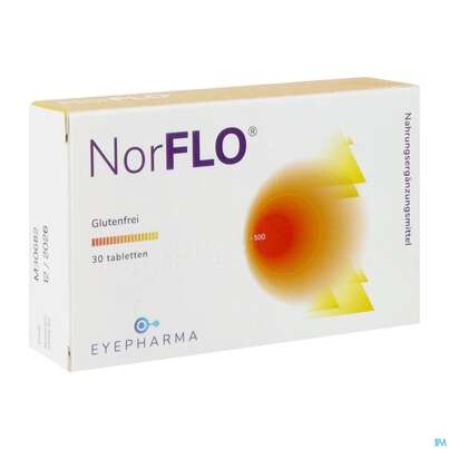 Sie sehen eine Packung Norflo Tabl 30st, Produktbild: 02 Norflo Tabl 30st, A-Nr.: 3828917 - 02