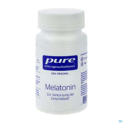 Sie sehen eine Packung Melatonin Kapseln Pure Encapsulations Me56a 60st, Produktbild: 02 Melatonin Kapseln Pure Encapsulations Me56a 60st, A-Nr.: 5740049 - 02