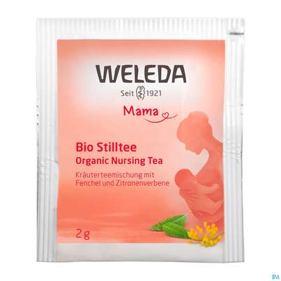 Sie sehen eine Packung Weleda Stilltee 2g Aufgussbeutel Beutel 20st, Produktbild: 01 Weleda Stilltee 2g Aufgussbeutel Beutel 20st, A-Nr.: 2572893 - 01