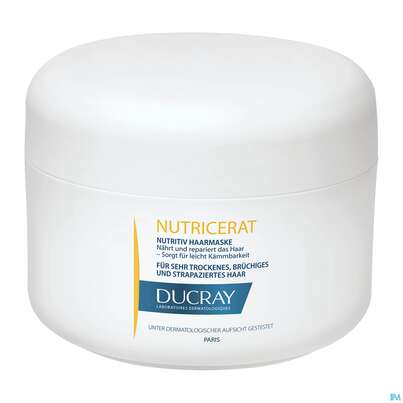 Sie sehen eine Packung Ducray Nutricerat Intensiv Nährende Maske 150ml, Produktbild: 05 Ducray Nutricerat Intensiv Nährende Maske 150ml, A-Nr.: 3838672 - 05