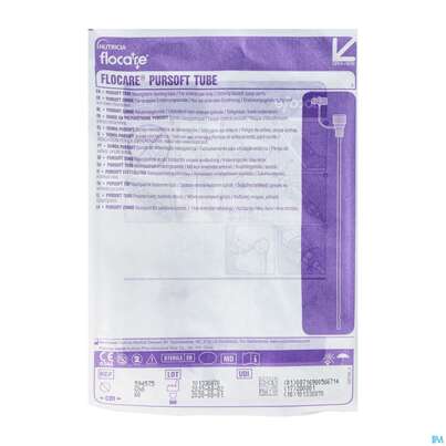 Sie sehen eine Packung Ernaehrungssonde Flocare Pur/soft/m Enfit Ch 8/ 60cm 10st, Produktbild: 02 Ernaehrungssonde Flocare Pur/soft/m Enfit Ch 8/ 60cm 10st, A-Nr.: 4355639 - 02