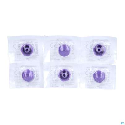 Sie sehen eine Packung Flocare Verschlusskappe Enfit Spritze 30st, Produktbild: 06 Flocare Verschlusskappe Enfit Spritze 30st, A-Nr.: 4433894 - 06