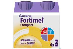 Fortimel/compact/2.4 125ml Vitalflasche Banane 4st, A-Nr.: 4293944 - 01