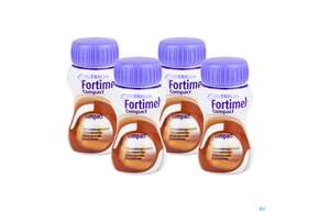 Fortimel/compact/2.4 125ml Vitalflasche Schokolade 4st, A-Nr.: 3817807 - 01