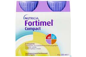 Fortimel/compact/2.4 125ml Vitalflasche Vanille 4st, A-Nr.: 4294079 - 01