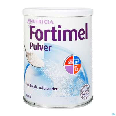 Sie sehen eine Packung Fortimel/pulver Dose 335g Neutral 1st, Produktbild: 02 Fortimel/pulver Dose 335g Neutral 1st, A-Nr.: 3994509 - 02