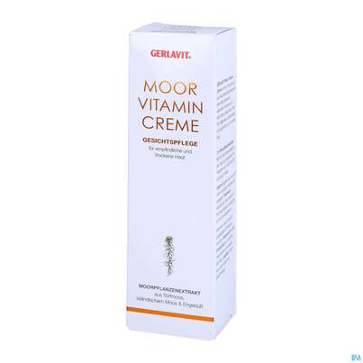 Sie sehen eine Packung Gehwol Gerlavit Moor Vitamin Creme Nr 64202 75ml, Produktbild: 02 Gehwol Gerlavit Moor Vitamin Creme Nr 64202 75ml, A-Nr.: 5598611 - 02