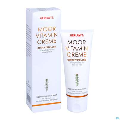 Sie sehen eine Packung Gehwol Gerlavit Moor Vitamin Creme Nr 64202 75ml, Produktbild: 05 Gehwol Gerlavit Moor Vitamin Creme Nr 64202 75ml, A-Nr.: 5598611 - 05