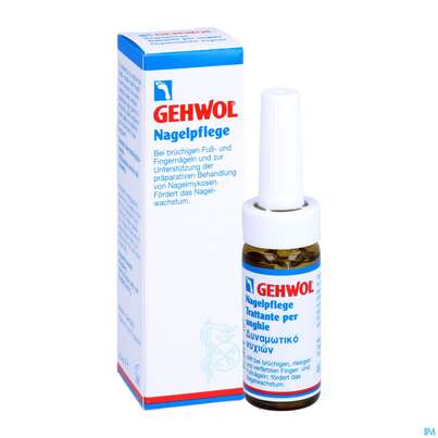 Sie sehen eine Packung Gehwol Nagelpflege Nr 64149 15ml, Produktbild: 05 Gehwol Nagelpflege Nr 64149 15ml, A-Nr.: 1129351 - 05