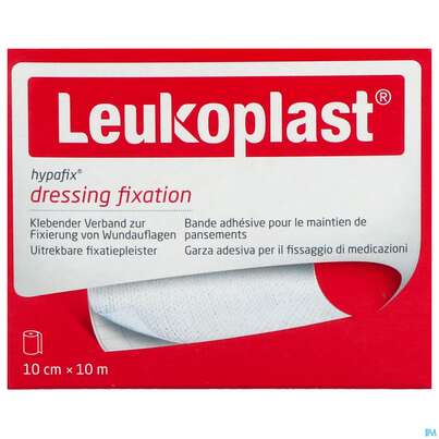 Sie sehen eine Packung Wundverband Hypafix/leukoplast Fixierverband 10mx10cm 7994904 1st, Produktbild: 02 Wundverband Hypafix/leukoplast Fixierverband 10mx10cm 7994904 1st, A-Nr.: 4746788 - 02