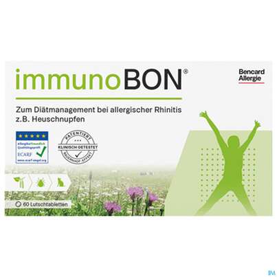Sie sehen eine Packung Immunobon 60 Stück, Produktbild: 01 Immunobon 60 Stück, A-Nr.: 5232637 - 01