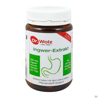 Ingwer Kapseln Extrakt Dr.wolz Nr 60547 120st, A-Nr.: 4297741 - 01