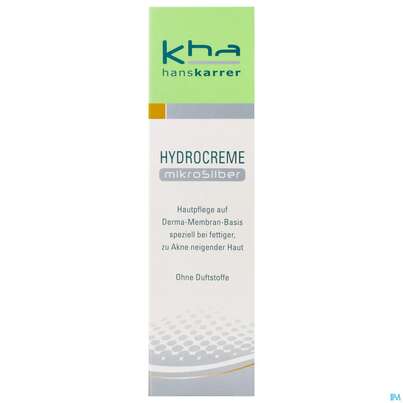 Sie sehen eine Packung Karrer Mikrosilber Hydrocreme 75ml, Produktbild: 01 Karrer Mikrosilber Hydrocreme 75ml, A-Nr.: 4933993 - 01