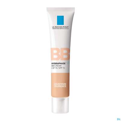 Sie sehen eine Packung La Roche Posay Hydraphase Feuchtigkeitscreme Bb Hell 40ml, Produktbild: 02 La Roche Posay Hydraphase Feuchtigkeitscreme Bb Hell 40ml, A-Nr.: 5716022 - 02