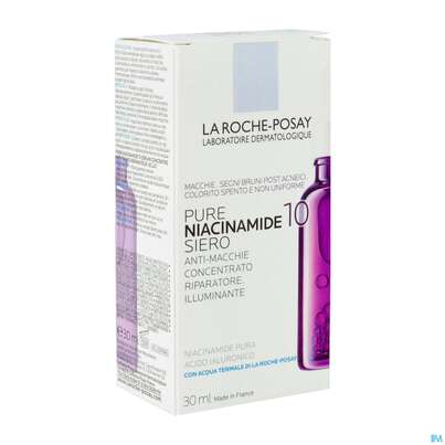 La Roche Posay Gesichtspflege Pure/niacinamide10 Serum Allergie Neigende Haut 30ml, A-Nr.: 5593878 - 02