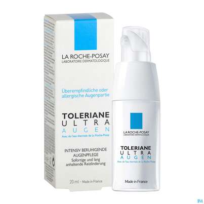 Sie sehen eine Packung La Roche Posay Augenpflege Toleriane Ultra Augen 20ml, Produktbild: 04 La Roche Posay Augenpflege Toleriane Ultra Augen 20ml, A-Nr.: 4324544 - 04