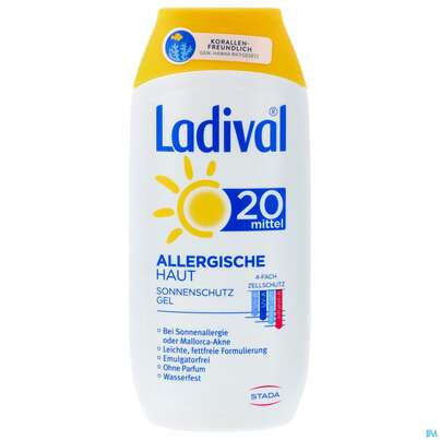 Sonnenprodukte Ladival/allerg Gel F20 200ml, A-Nr.: 3083848 - 01