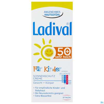 Sonnenprodukte Ladival/kinder Gesichtscreme F50+ 50ml, A-Nr.: 4739050 - 01