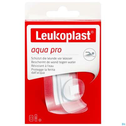 Sie sehen eine Packung Wundpflaster Leukoplast/aqua Pro Wasserdicht 3gr 20st, Produktbild: 02 Wundpflaster Leukoplast/aqua Pro Wasserdicht 3gr 20st, A-Nr.: 4369104 - 02
